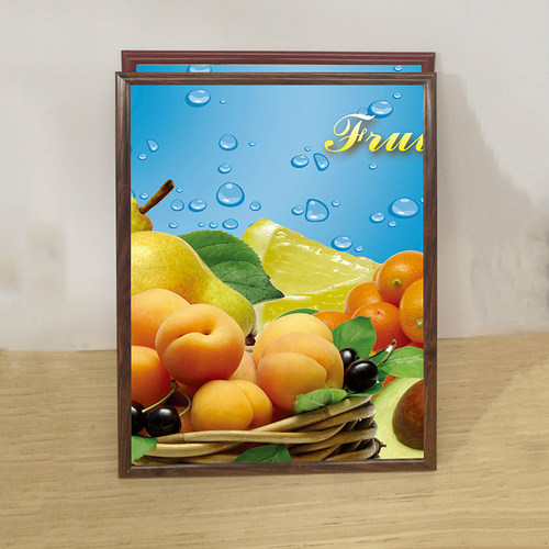 新品60x90开启式铝型材广告招牌