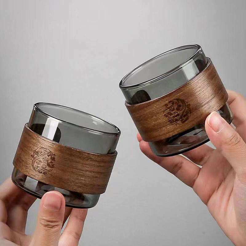 复古咖啡杯茶杯单品咖啡杯品鉴杯闻香杯耐高温玻璃杯感官杯150ml