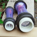 转子DN15 耐酸 PPR 65浮子液体水流量计 PPH材质塑料管式