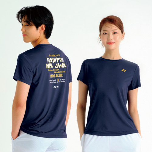 25秋冬新品韩国YONEX尤尼克斯羽毛球服男女速干吸汗基础款T恤短袖