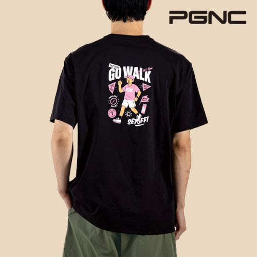 2026春夏新品PGNC韩国佩极酷羽毛球服男女同款半速干短袖T恤运动