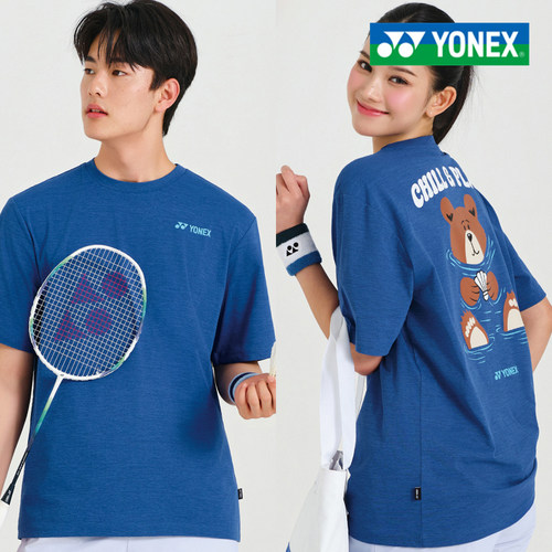 2026春夏新品韩国YONEX尤尼克斯羽毛球服男女同款半速干短袖T恤