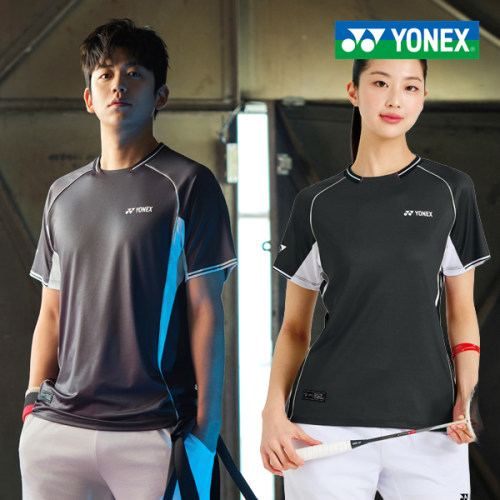 2026春夏新品韩国YONEX尤尼克斯羽毛球服男女款速干吸汗短袖套装