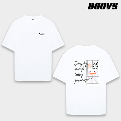 2026韩国春夏新品BGOVS羽毛球服男女同款休闲速干轻薄T恤运动短袖