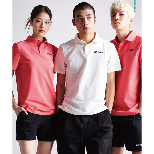 现货特价!韩国YONEX尤尼克斯羽毛球服男女同款短袖POLO