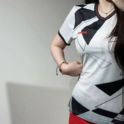 2025韩国秋冬新品BGOVS羽毛球服男女款全速干吸汗透气T恤运动短袖