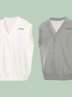 2023秋冬新品UPTON羽毛球服男女同款无袖背心防风保暖运动马甲