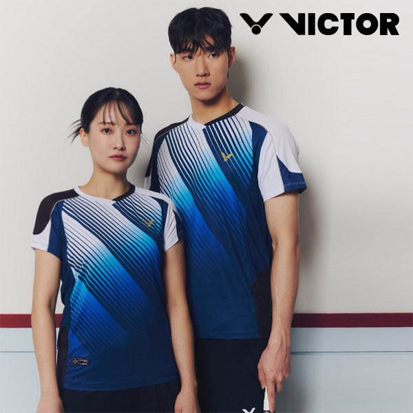 2026春夏新品VICTOR威克多韩国胜利羽毛球服男女吸汗短袖速干T恤