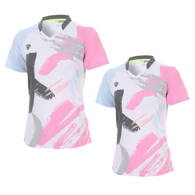 23新品羽毛球服upton男女速干T恤