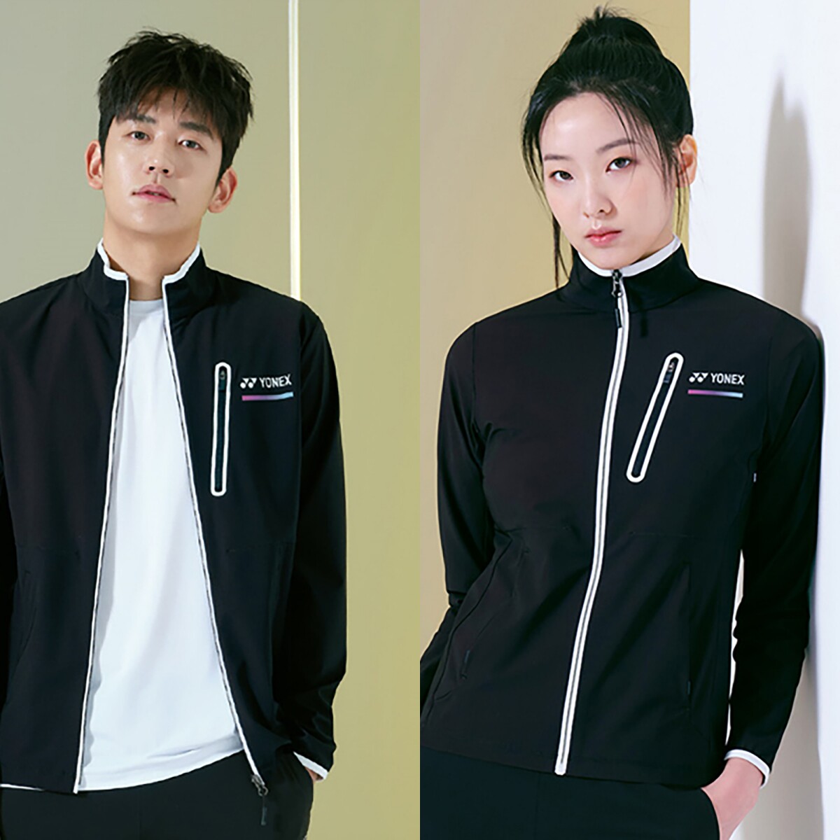 24秋冬韩国尤尼克斯YONEX运动服羽毛球服男女款速干套装长袖+长裤