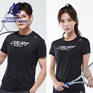 2020春季新品韩国佩极轻品牌AC5羽毛球服男女情侣速干运动短袖1