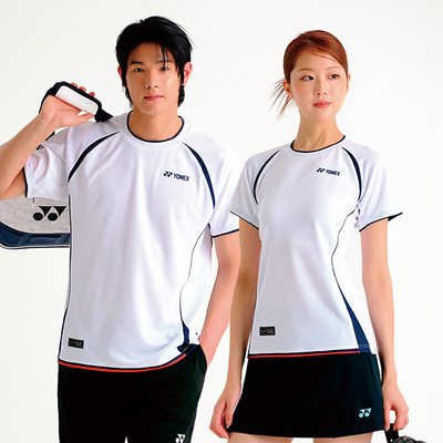 2025秋冬新品韩国YONEX尤尼克斯羽毛球服男女款速干吸汗短袖套装