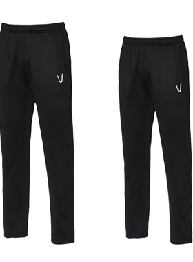 Technist韩国2023新品羽毛球服男女运动长裤防风速干吸汗裤子黑色