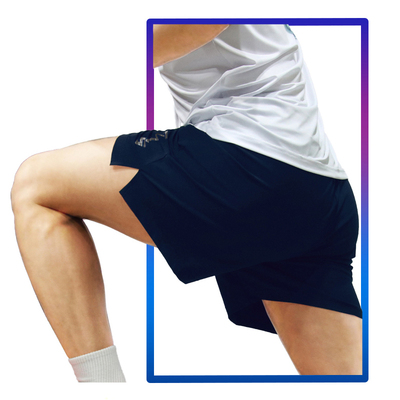 2025春夏新品PGNC韩国佩极酷羽毛球服男女同款速干吸汗运动短裤