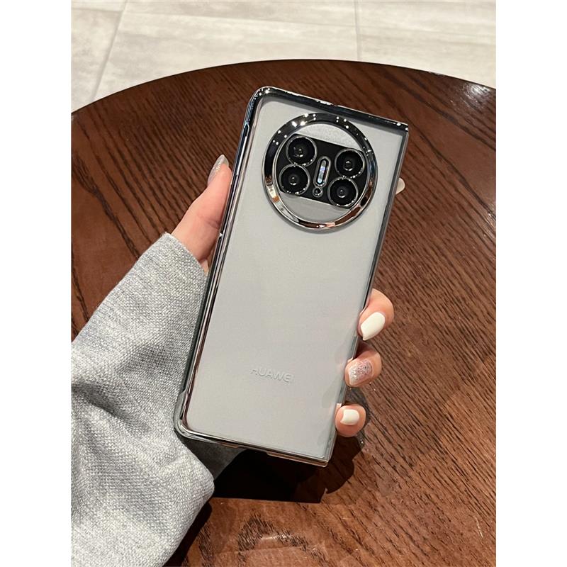 复宇 适用华为matex3手机壳折叠屏x3的新款mate x3典藏版高级透明电镀全包镜头防摔保护套简约网红女款男超薄