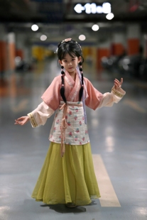 玺儿制作童装 半袖 中衣 合围 齐腰裙 小草莓