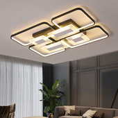 自由光电灯饰北欧轻奢家用平顶灯 led卧室吸顶灯现代网红客厅大灯