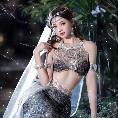 敦煌沙漠飞天旅拍写真西域公主服