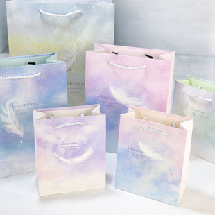 母亲情人节精美简约礼品袋小号生日纸袋礼物袋大号袋子包装 手提袋