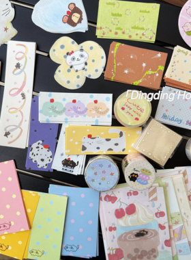 【分装】Heymew studio 集市新品合集 长条异形便签 m5内页便签卷