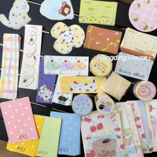 【分装】Heymew studio 集市新品合集 长条异形便签 m5内页便签卷