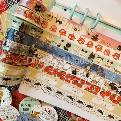 日本shinzikatoh和纸胶带分装