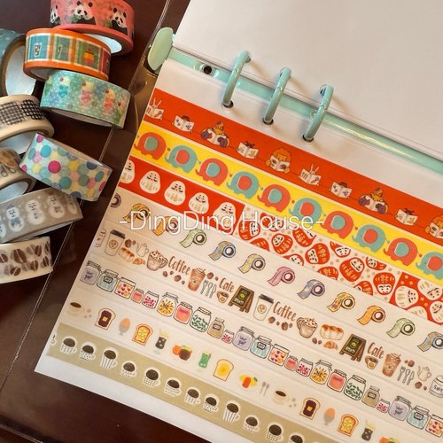 很难买的茑屋书店和纸胶带分装