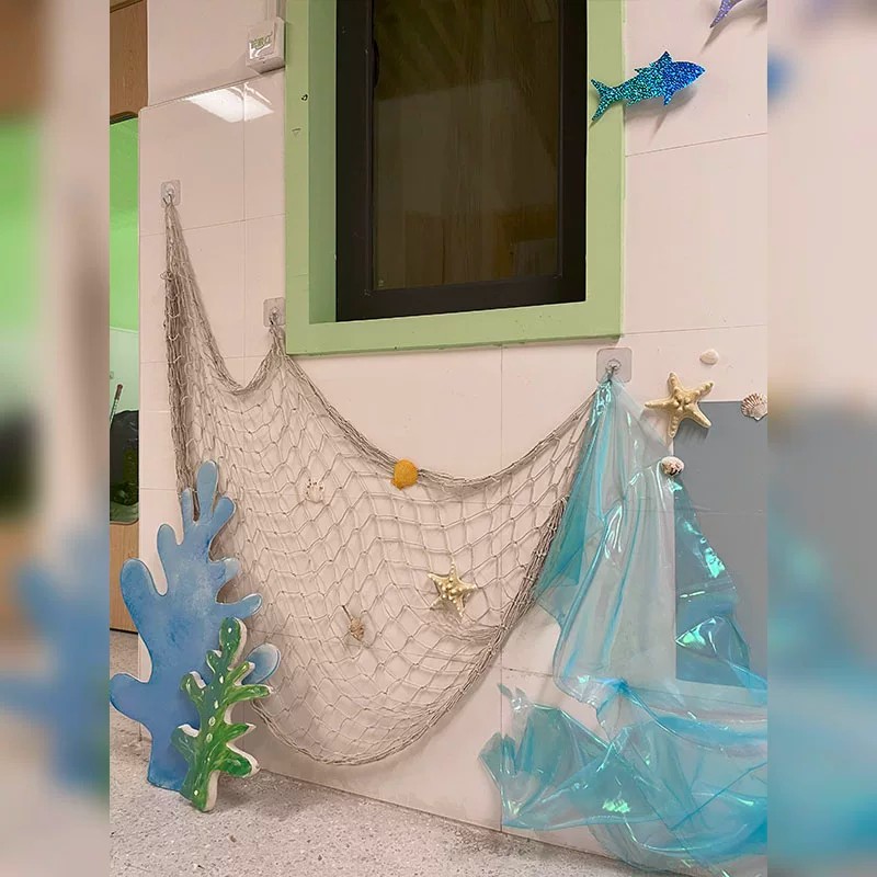 幼儿园海洋主题环创装饰走廊过道