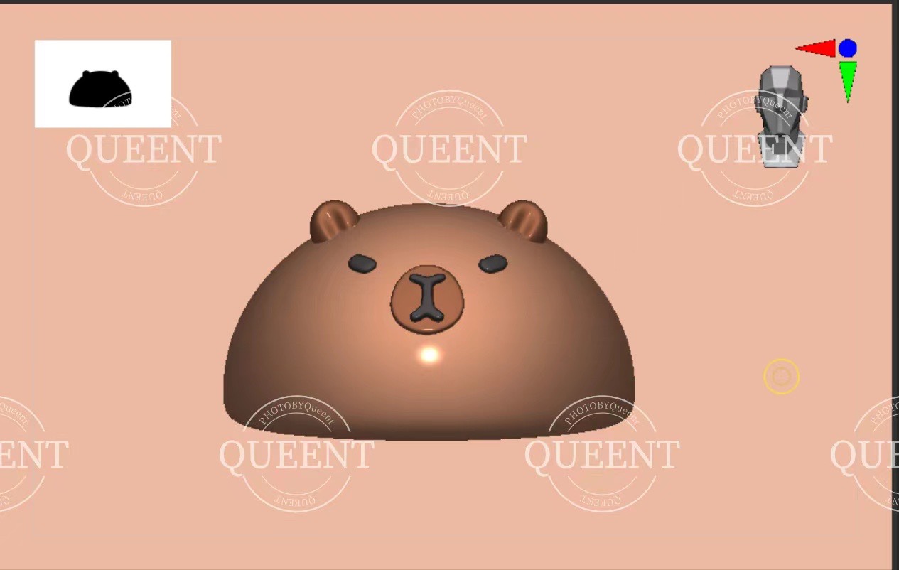 QUEENT捏捏模具卡皮巴拉