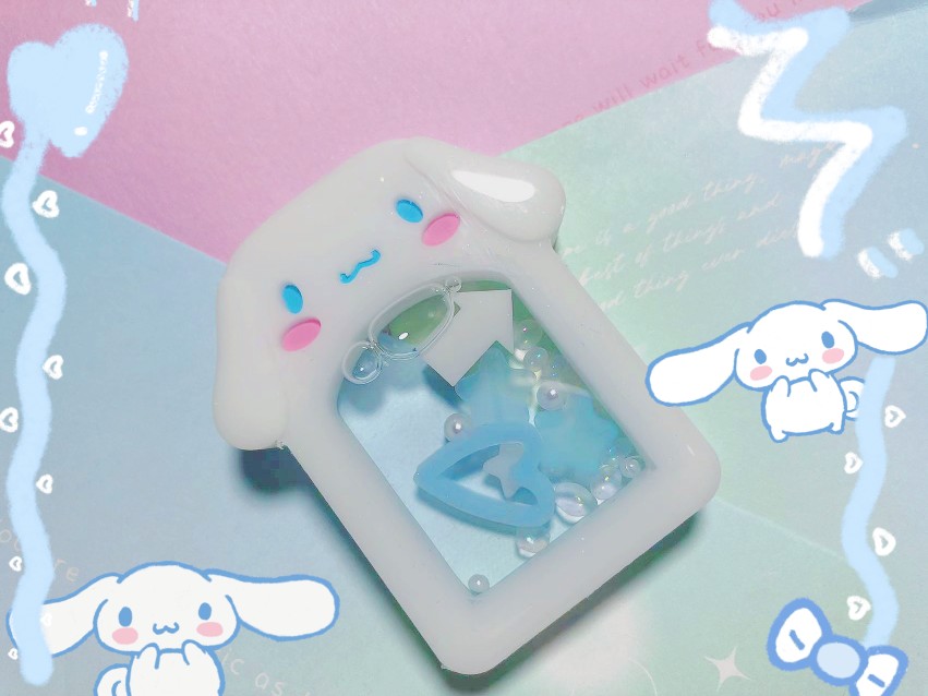 ichigo国内版权授权  QUEENT流沙模具 大耳狗御守挂牌 0277