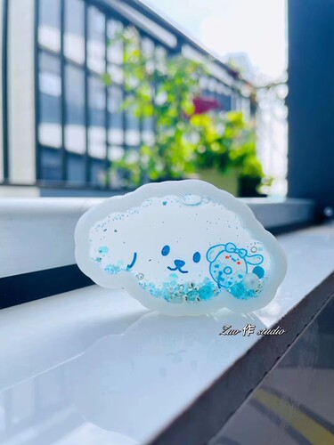 queent滴胶流沙模具可爱小狗狗狗