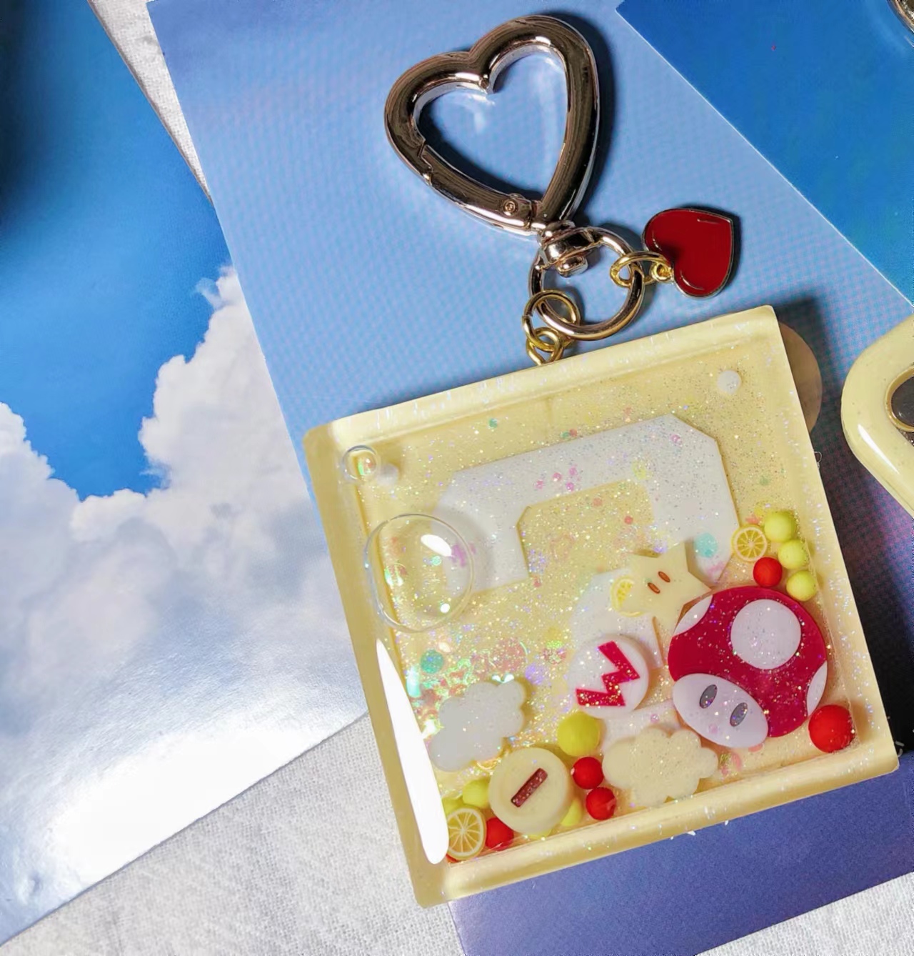 QUEENT滴胶流沙模具马里奥