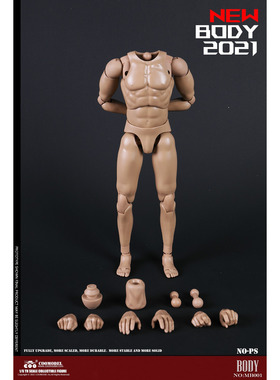 COOMODEL 1/6潮流可动兵人男素体MB001升级版 亚洲潮流体型 现货