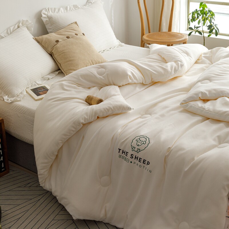 大豆纤维被子冬被四季通用薄款春秋被单双人保暖丝棉被春夏季被i.