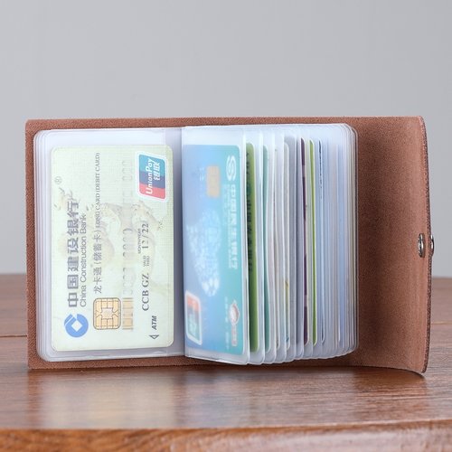 依岚迪真皮卡包厂家直销