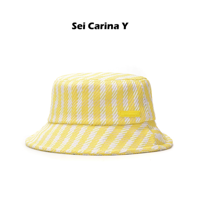 SeiCarinaY粗条纹渔夫帽