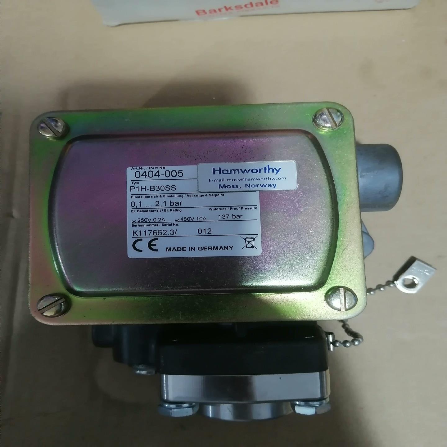 P1H-B30SS  压力开关 0404-005  01{天意设备}