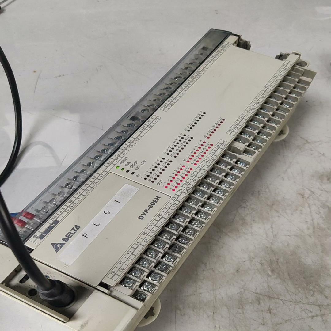 台达PLC台达模块DVP80EH00T3实物拍摄成色如{天意设备}