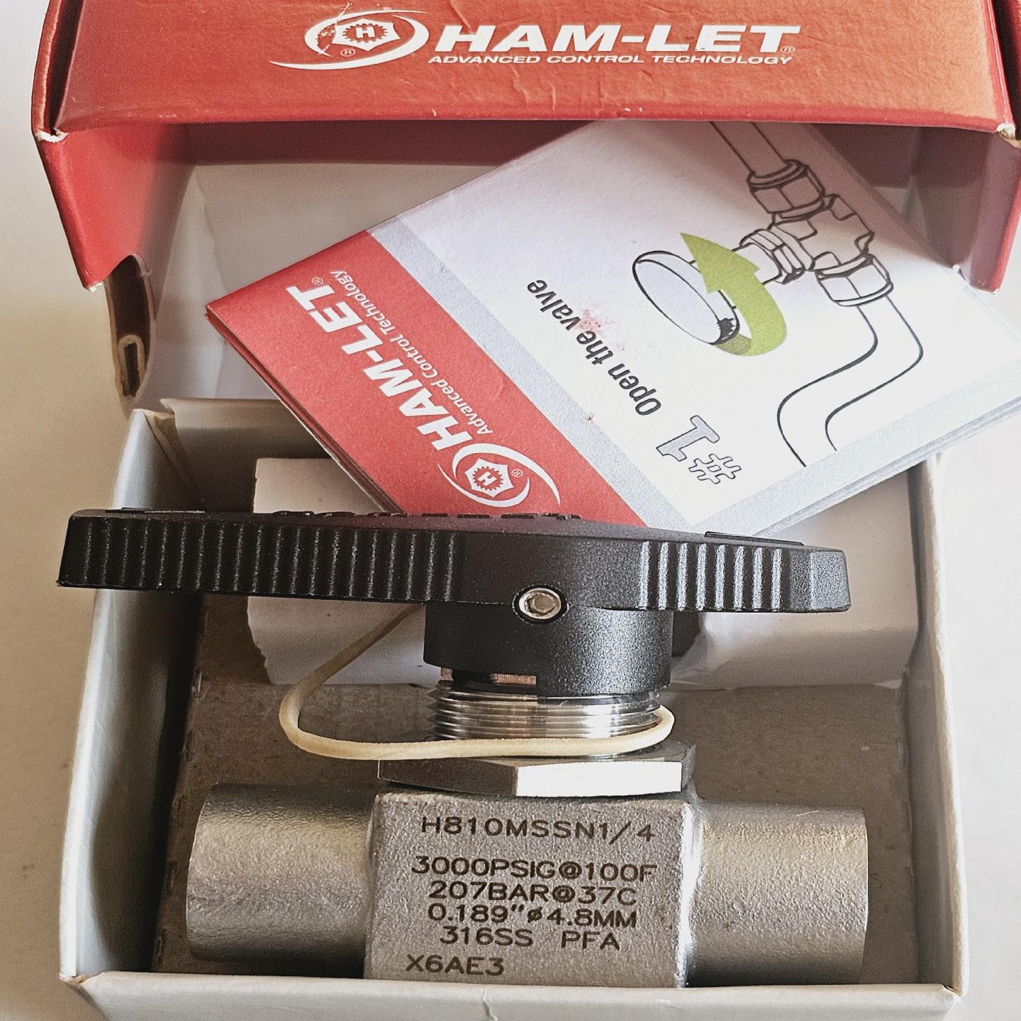 HAM-LET哈姆雷特H810MSSN14球阀{天意设备}