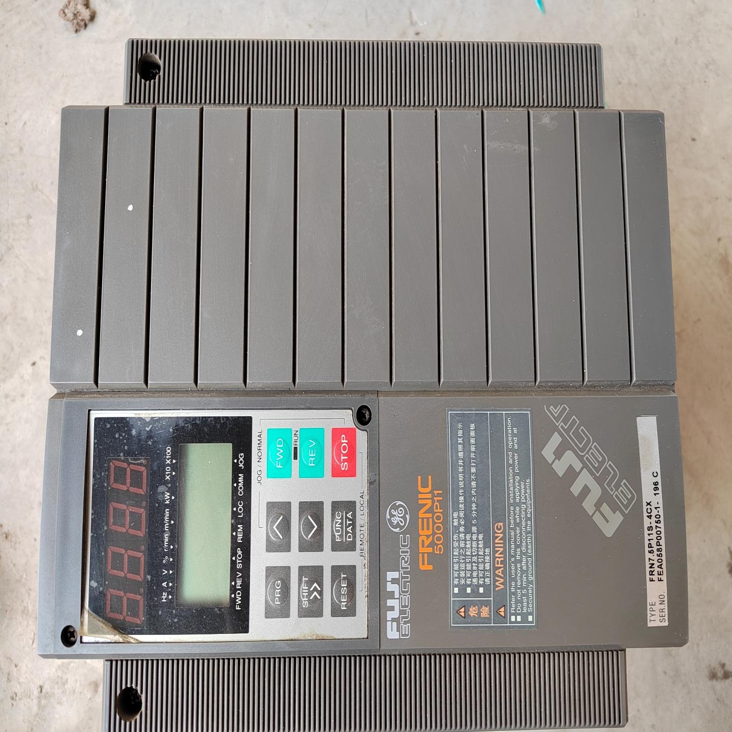 FRN75P11S-4CX拆机包好成色不错富士变频器{天意设备}