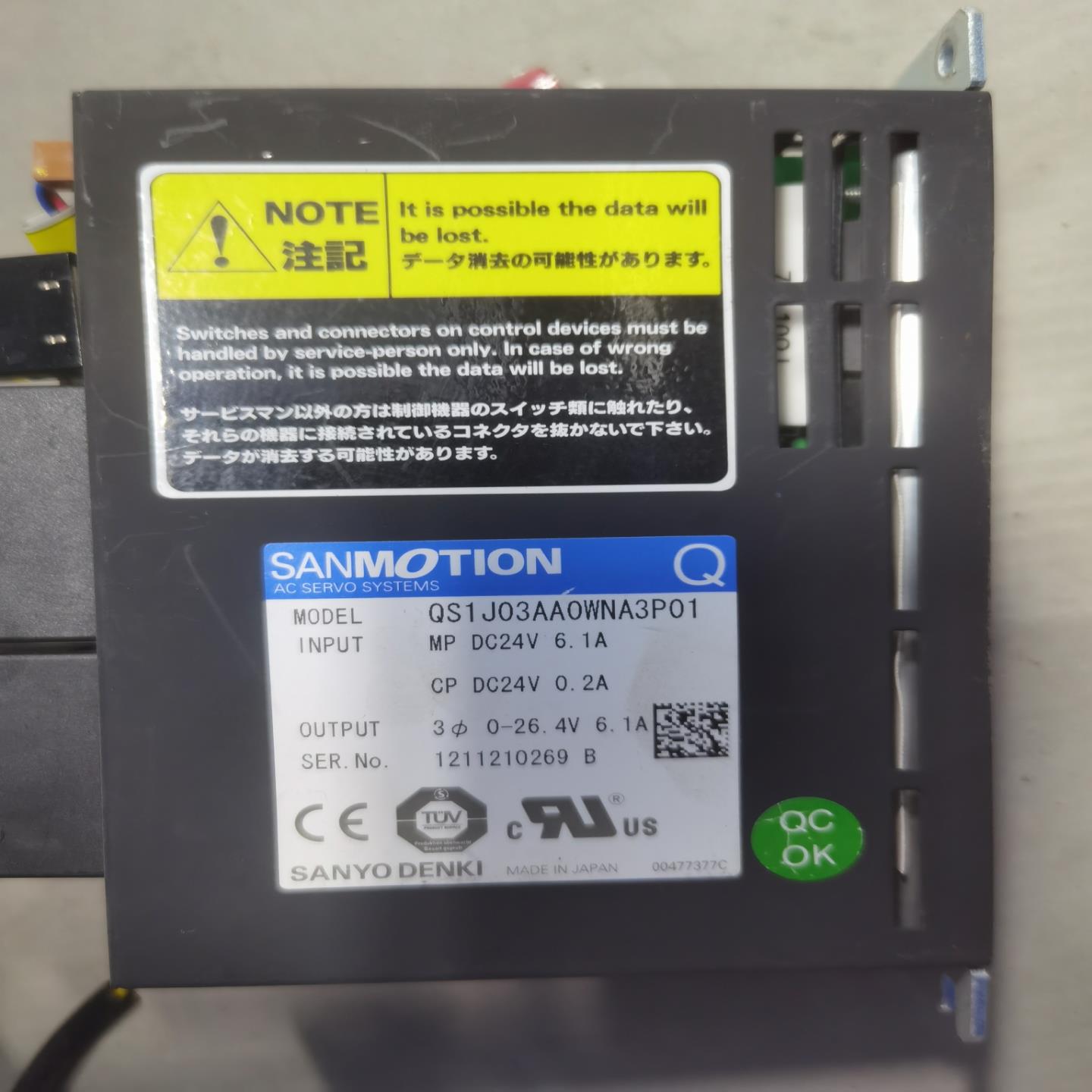 QS1J03AAOWNA3P01 DISCO 驱动 议价{天意设备}