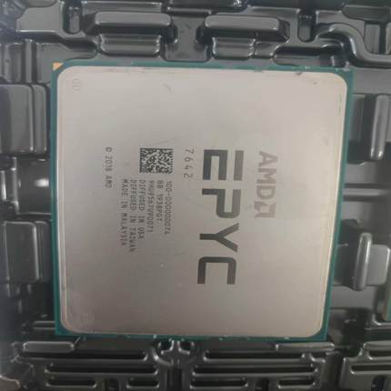 AMD 7642 正式版 无锁 内存通道全 成色一般 自用装{天意设备}