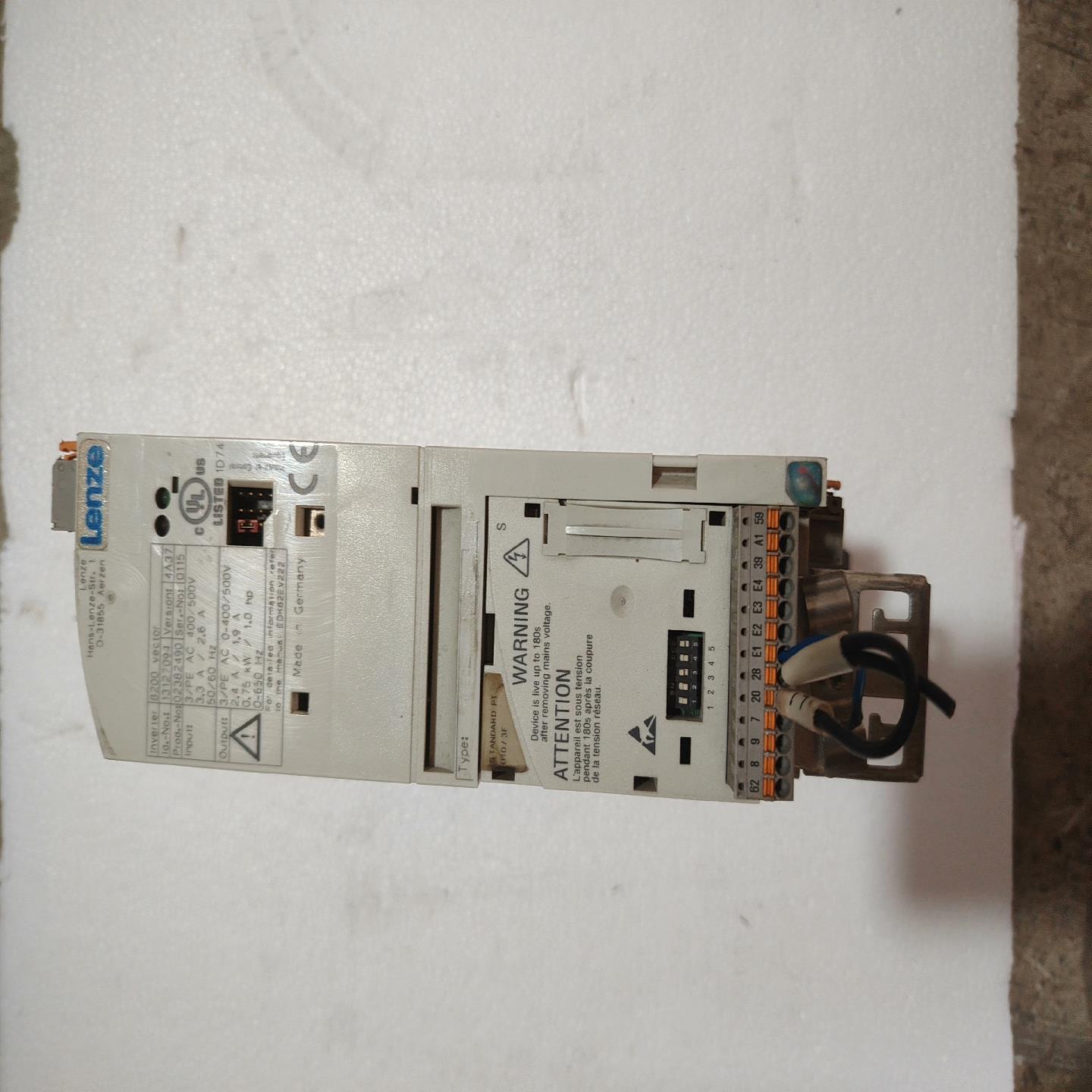 E82EV751-4c 伦茨变频器发货前发测试视频{天意设备}