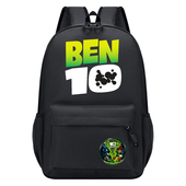 Ben10书包少年骇客动画印花背包阿奔学生A4双肩包耐脏耐磨男孩包