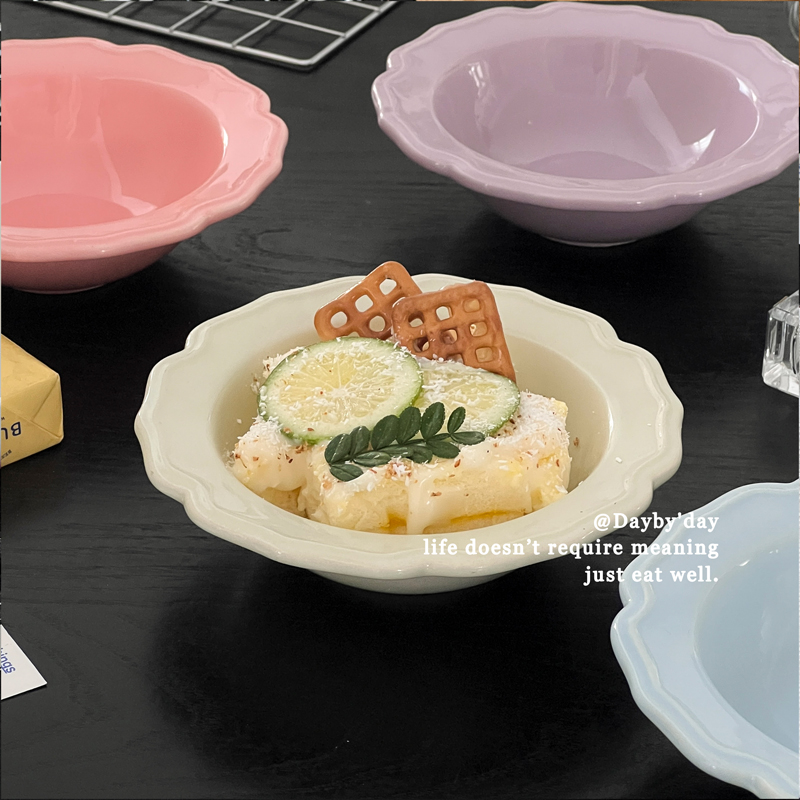 个人专用漂亮可爱陶瓷糖水甜品碗