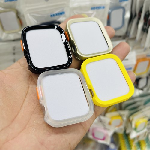 适用苹果iwatchS10手表带保护壳撞色applewatch s9表套s87654代se
