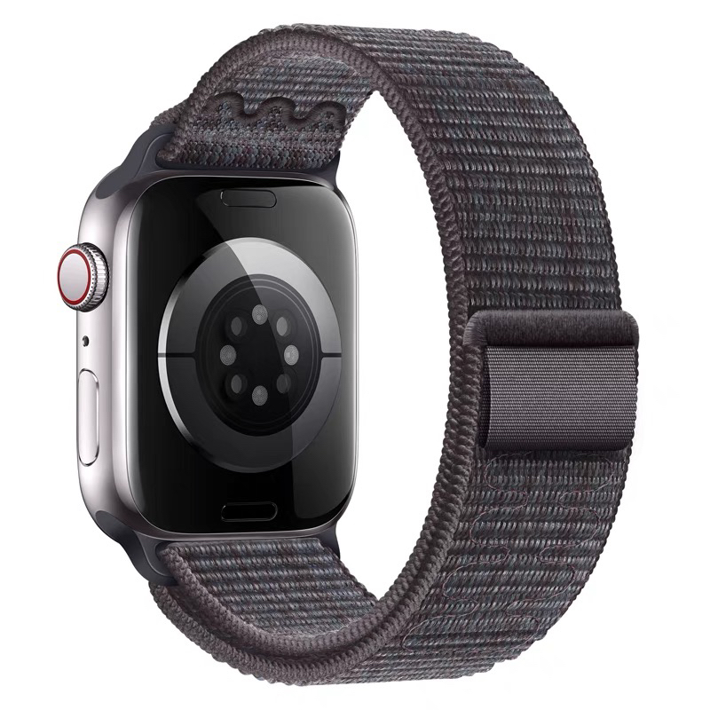 适用华强北HK10PRO微穿戴手表带超戴苹果s10尼龙魔术贴回环iwatch