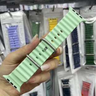 【原装扣工艺】iwatchs11海洋手表带硅胶适用s10苹果华强北ultra3