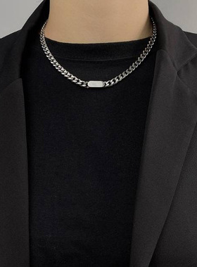 欧美ins风潮牌短款锁骨链