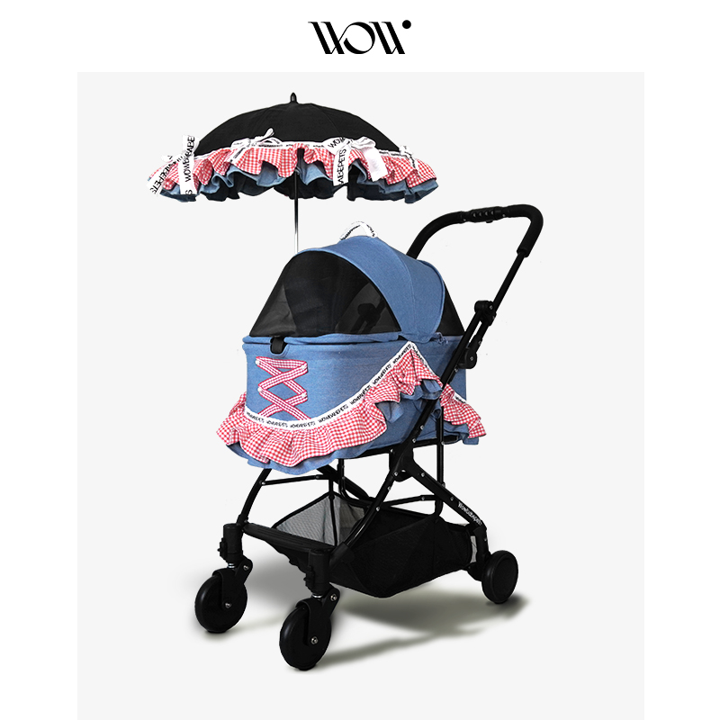 WOWBABEPETS轻便可折叠宠物推车